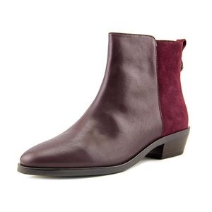 NWOT COACH Burgundy Carmen leather bootie